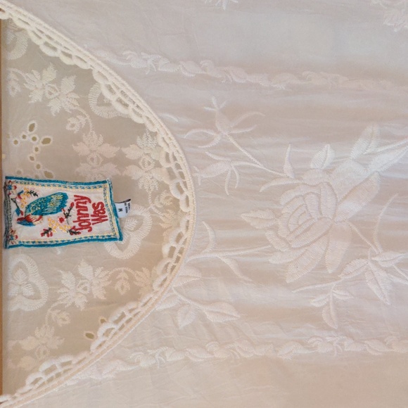 Johnny Was Quynn Tank in Off White Size M - Picture 2 of 7